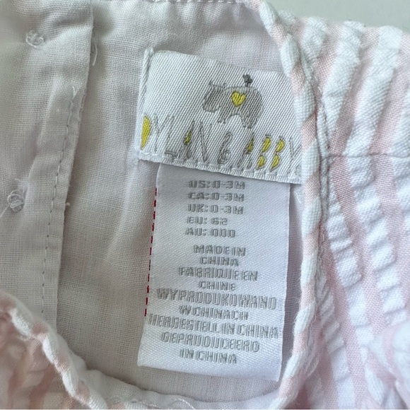 Dylan & Abby Seersucker Sailor Embroidered Dress - Picture 6 of 7